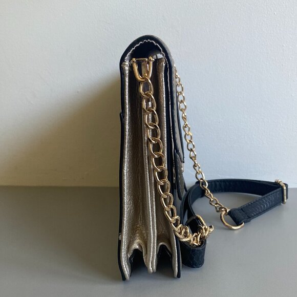 Call It Spring Sage Green Black Structured Shoulder Bag​ - Picture 5 of 14